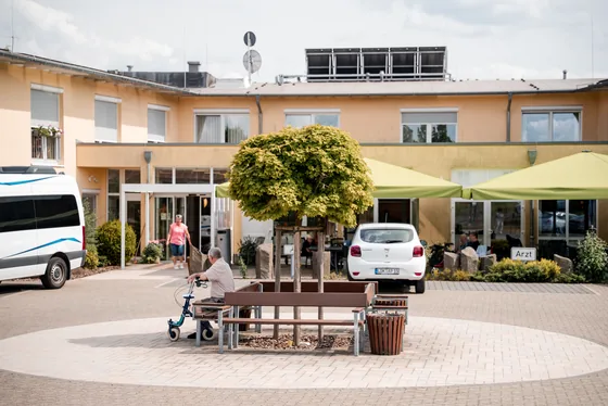 Außenansicht des Seniorenzentrums Driedorf
